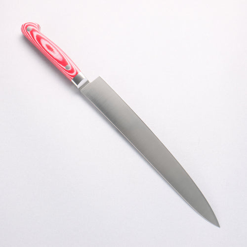 堺 孝行 大廚系列 大廚系列 瑞典鋼 筋引 240mm 紅米卡塔（樹脂複合材料） 握把 - 清助刃物