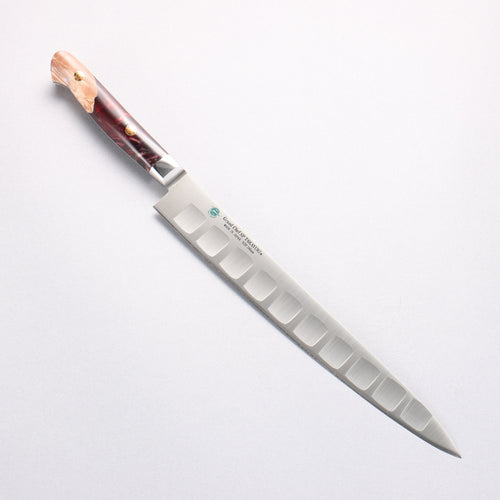 堺 孝行 大廚系列 SP 瑞典鋼 鮭魚筋引 240mm SP Type III (火山) 握把 - 清助刃物