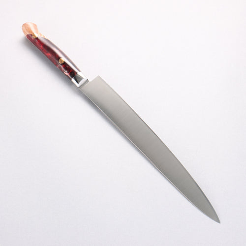 堺 孝行 大廚系列 SP 瑞典鋼 鮭魚筋引 240mm SP Type III (火山) 握把 - 清助刃物