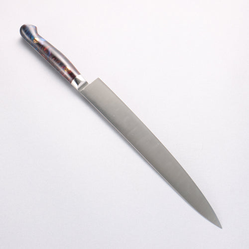 堺 孝行 大廚系列 SP 瑞典鋼 鮭魚筋引 240mm SP Type III (銀河) 握把 - 清助刃物