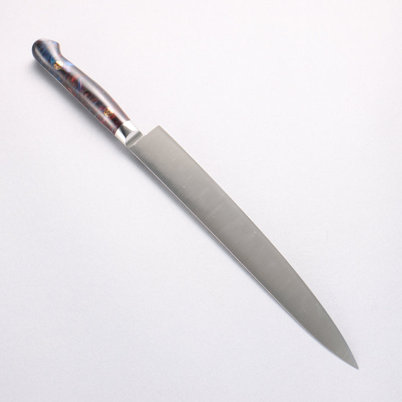 堺 孝行 大廚系列 SP 瑞典鋼 鮭魚筋引 240mm SP Type III (銀河) 握把 - 清助刃物
