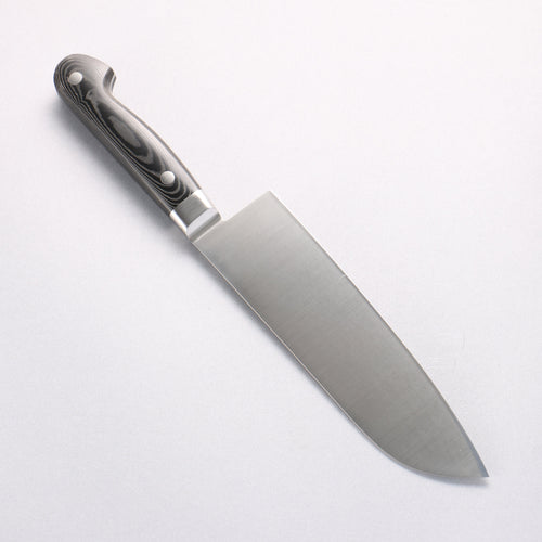 堺 孝行 大廚系列 大廚系列 瑞典鋼 三德刀 180mm 黑米卡塔（樹脂複合材料） 握把 - 清助刃物
