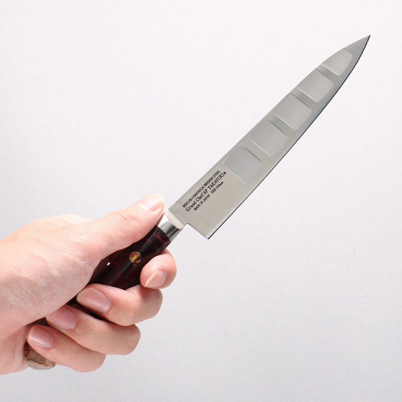 堺 孝行 大廚系列 SP 瑞典鋼 多用途小鮭魚刀 150mm SP Type III (火山) 握把 - 清助刃物