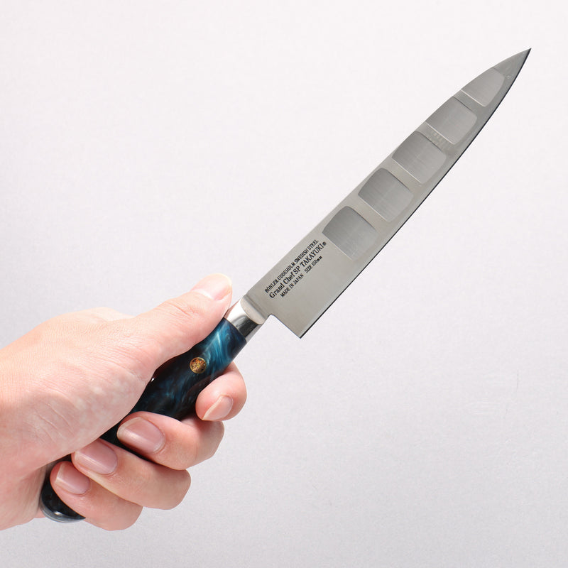 堺 孝行 大廚系列 SP 瑞典鋼 多用途小鮭魚刀 150mm SP Type III (海洋) 握把 - 清助刃物