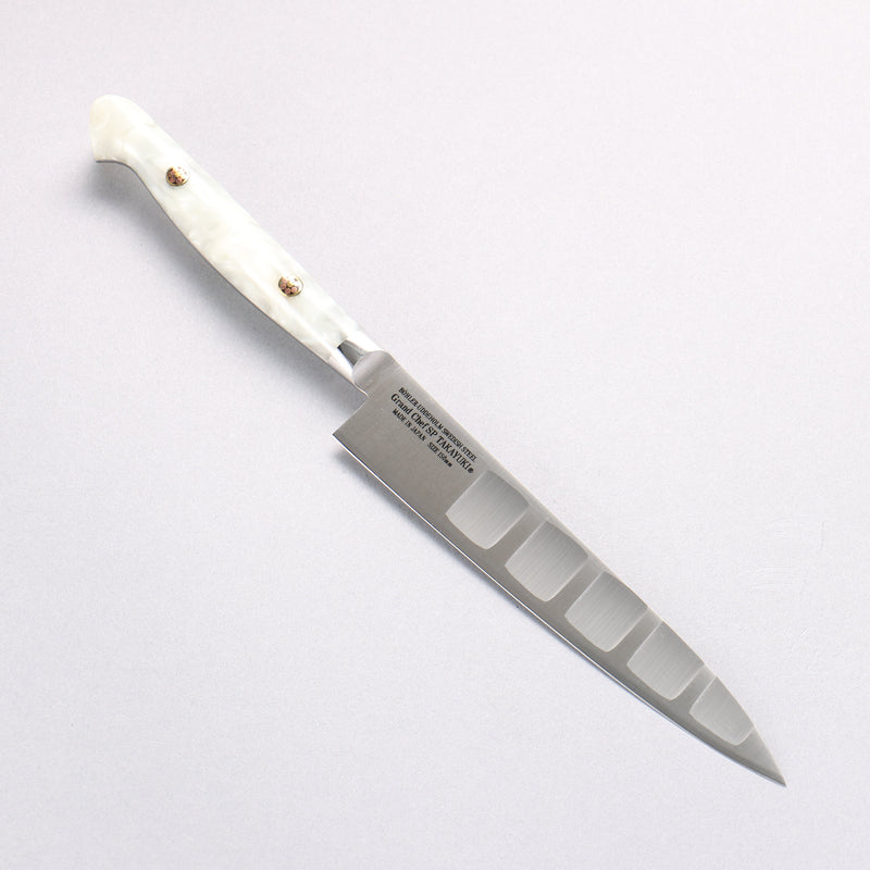 堺 孝行 大廚系列 SP 瑞典鋼 多用途小鮭魚刀 150mm SP Type III (珍珠) 握把 - 清助刃物