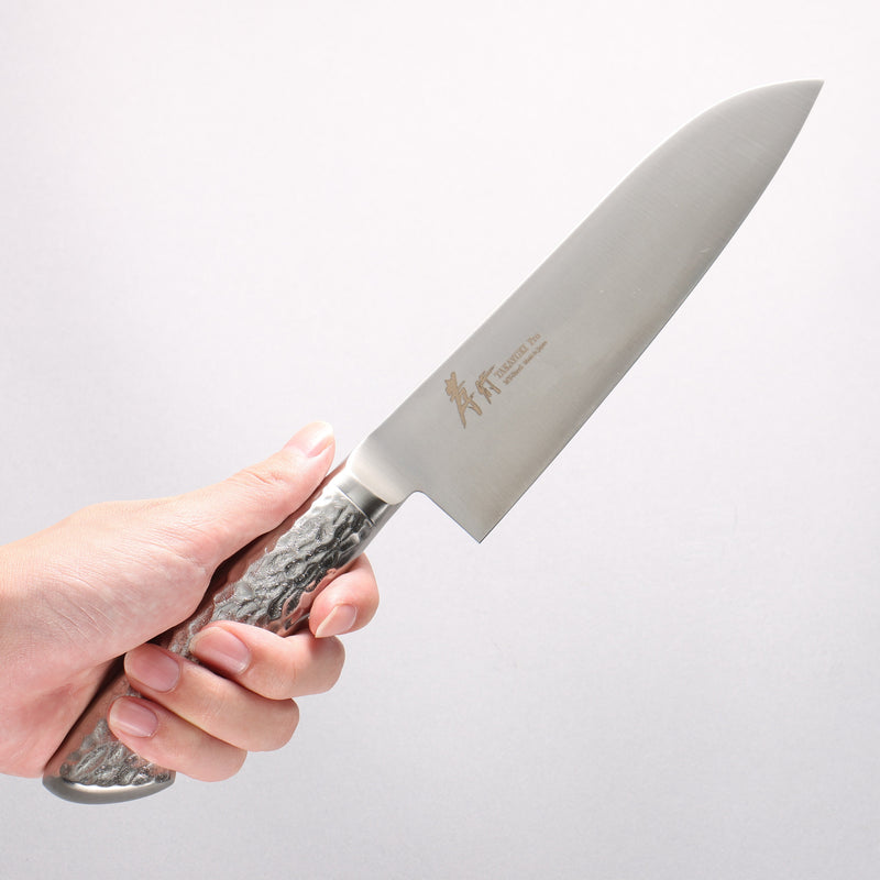 堺 孝行 INOX PRO 鉬鋼 三德刀 180mm - 清助刃物
