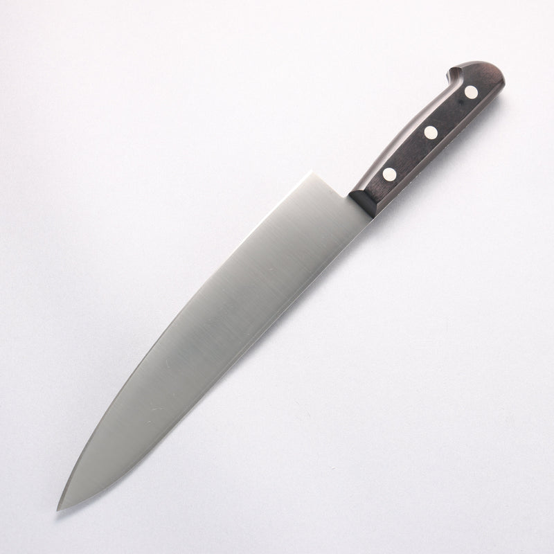 堺 孝行 大廚系列 瑞典鋼 牛刀 240mm 黑合成木 握把 - 清助刃物