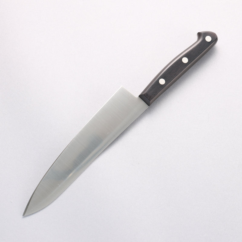 堺 孝行 大廚系列 瑞典鋼 牛刀 180mm 黑合成木 握把 - 清助刃物