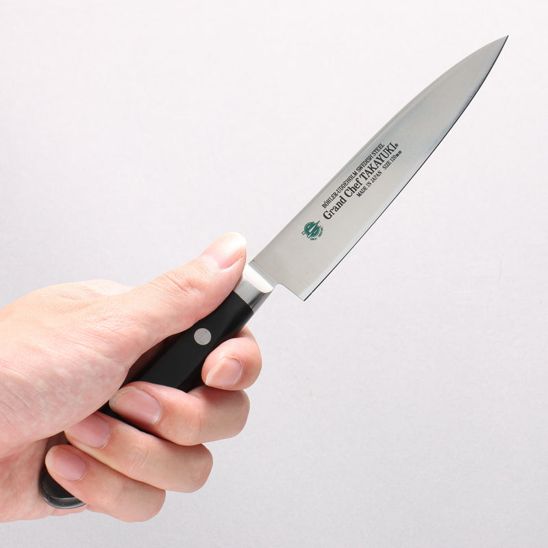 堺 孝行 大廚系列 瑞典鋼 多用途小刀 120mm 握把 - 清助刃物