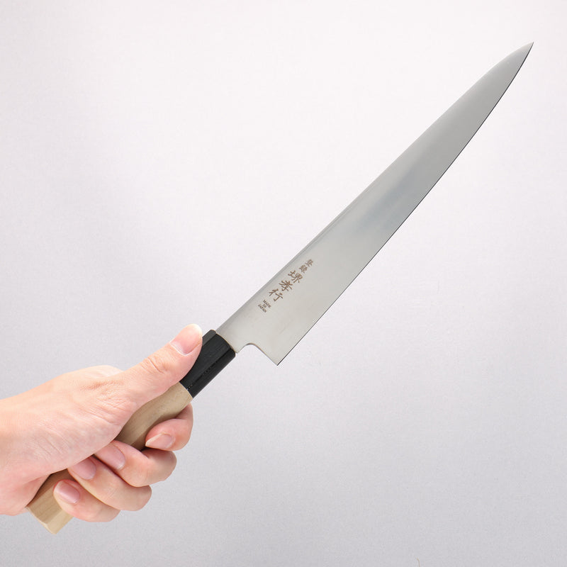 堺 孝行 大廚系列 大廚系列 瑞典鋼 筋引 240mm 木蘭 握把 - 清助刃物