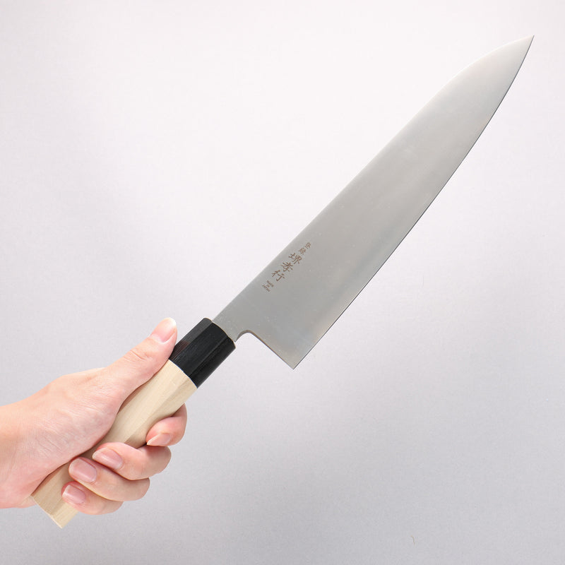 堺 孝行 大廚系列 大廚系列 瑞典鋼 牛刀 270mm 木蘭 握把 - 清助刃物