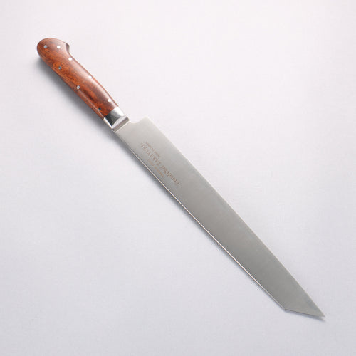 堺 孝行 大廚系列 瑞典鋼 切付柳刃 260mm 沙漠鐵木（杉原型） 握把 附刀鞘 - 清助刃物