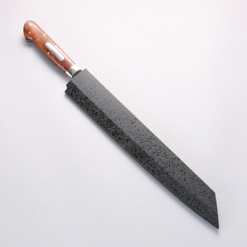 堺 孝行 大廚系列 瑞典鋼 切付柳刃 260mm 沙漠鐵木（杉原型） 握把 附刀鞘 - 清助刃物