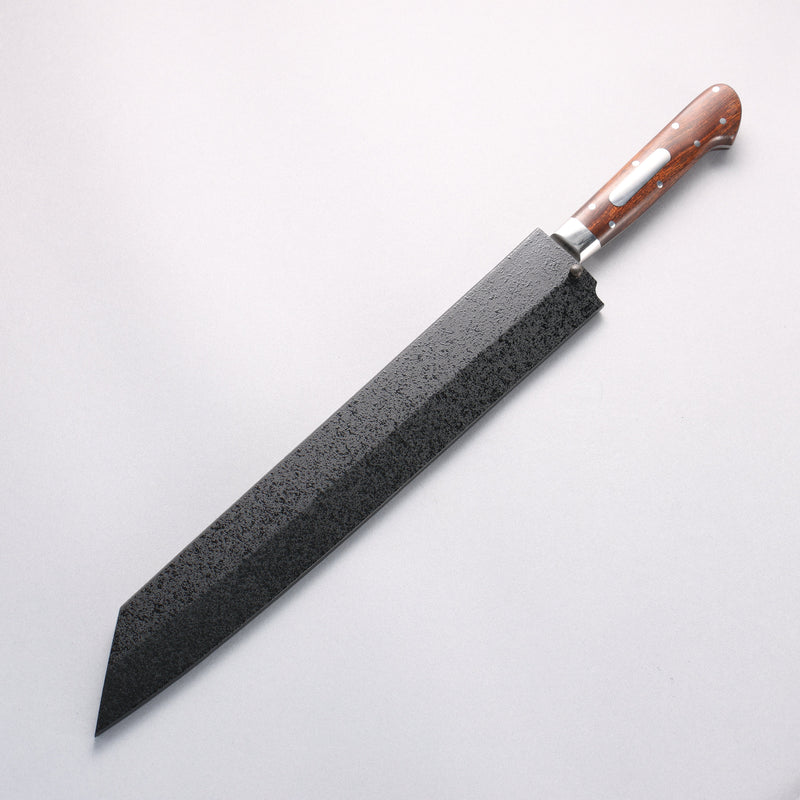 堺 孝行 大廚系列 【左撇子用】 瑞典鋼 切付柳刃 260mm 沙漠鐵木（杉原型） 握把 附刀鞘 - 清助刃物