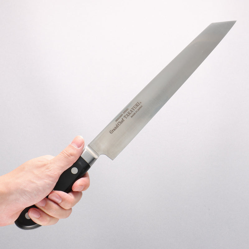 堺 孝行 大廚系列 【左撇子用】 瑞典鋼 切付柳刃 260mm 握把 附刀鞘 - 清助刃物