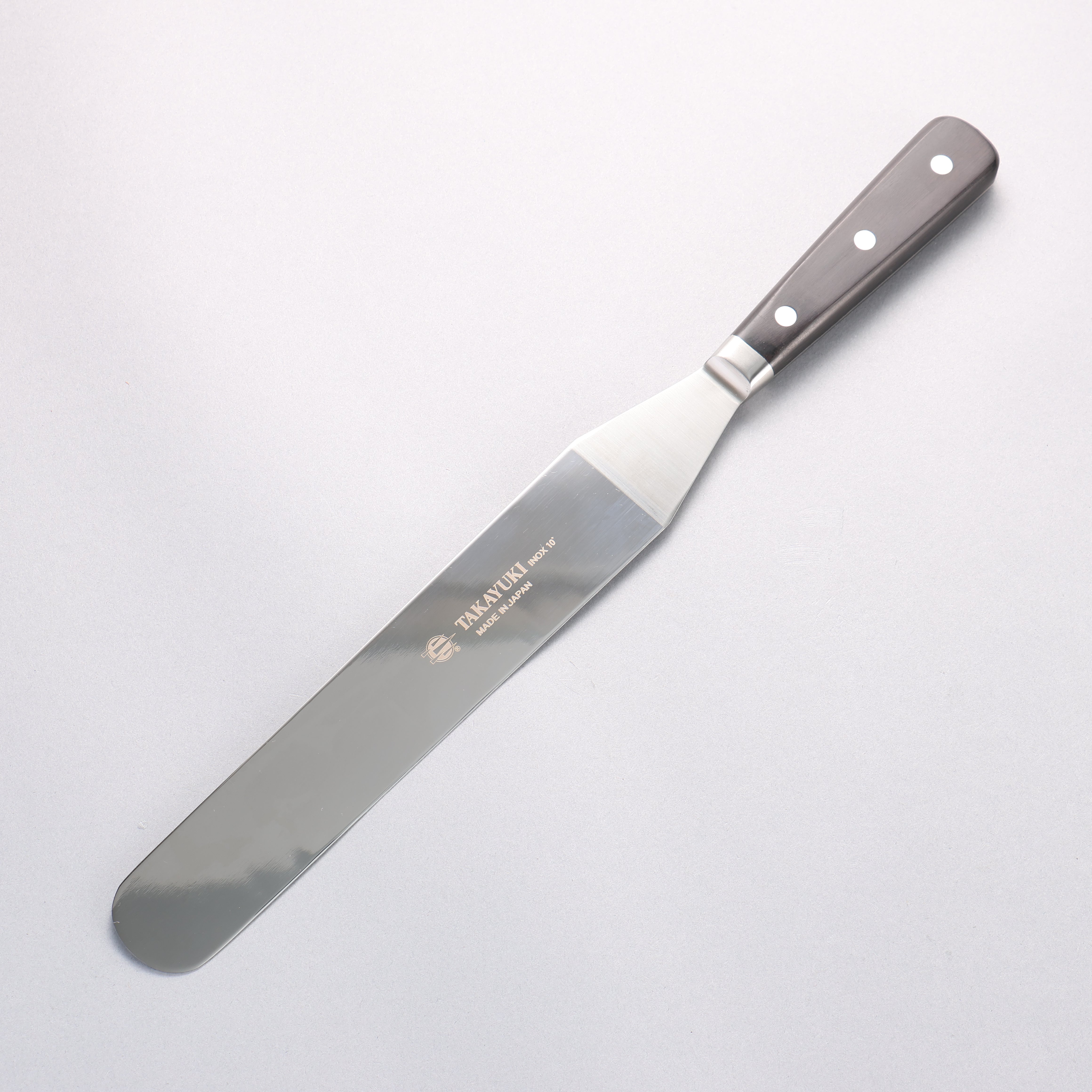 堺 孝行 INOX 鉬鋼 蛋糕抹刀 250mm - 清助刃物