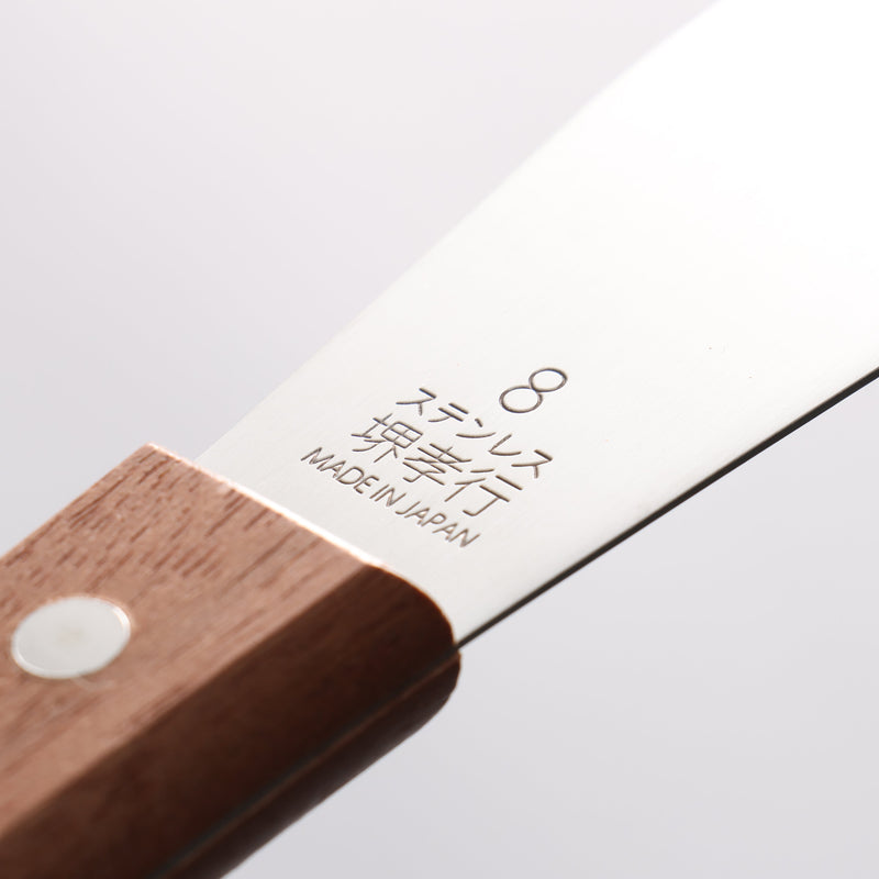 堺 孝行 不鏽鋼 蛋糕抹刀 205mm - 清助刃物