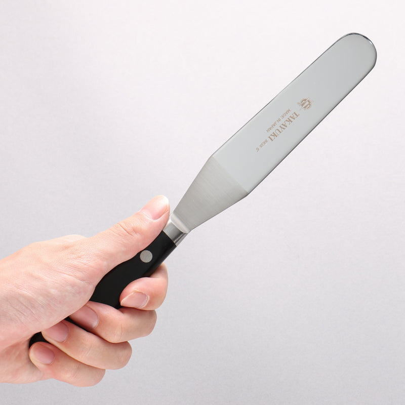 堺 孝行 INOX 鉬鋼 蛋糕抹刀 150mm - 清助刃物