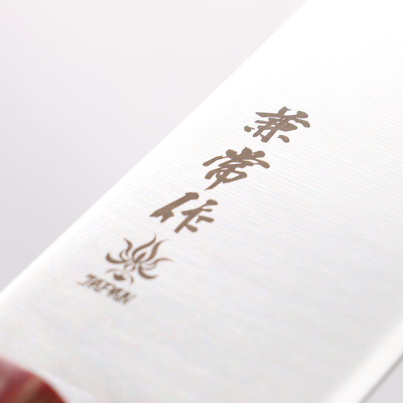 兼常 DSR-1K6 薄刃 165mm 紅合成木 握把 - 清助刃物