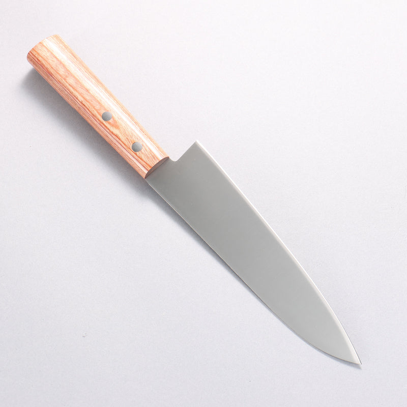 兼常 DSR-1K6 牛刀 180mm 紅合成木 握把 - 清助刃物