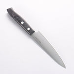 堺 孝行 Sumire VG10 多用途小刀 130mm 黑合成木 握把 - 清助刃物