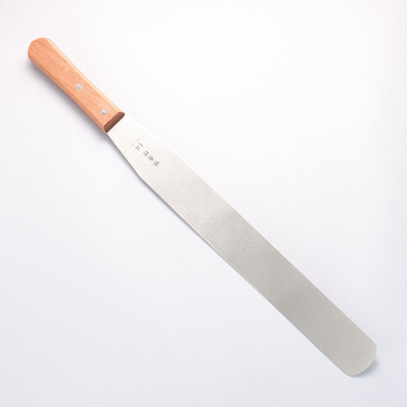 堺 孝行 不鏽鋼 蛋糕抹刀 350mm - 清助刃物
