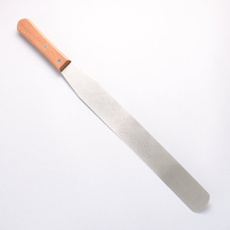 堺 孝行 不鏽鋼 蛋糕抹刀 350mm - 清助刃物