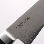 清助 VG10 8層大馬士革紋 打磨處理 去骨刀 150mm 黑合成木 握把 - 清助刃物
