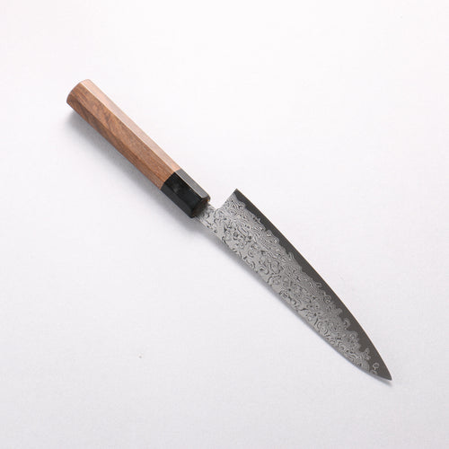 田中 誠貴 VG10 17層 大馬士革紋 多用途小刀 150mm 核桃木 握把 - 清助刃物