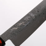田中 誠貴 VG10 17層 大馬士革紋 多用途小刀 150mm 核桃木 握把 - 清助刃物