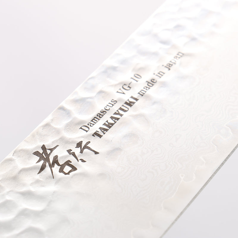 堺 孝行 七色 VG10 33層 劍型牛刀 190mm ABS 樹脂（紅玳瑁） 握把 - 清助刃物