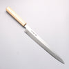 堺 孝行 七色 INOX 鉬鋼 柳刃 270mm ABS 樹脂（金色珠光）握把 - 清助刃物