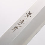 堺 孝行 七色 INOX 鉬鋼 柳刃 270mm ABS 樹脂（金色珠光）握把 - 清助刃物