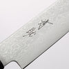 清助 VG10 大馬士革紋 切付多用途小刀 180mm 柚木 (口輪：黑塑膠) 握把 - 清助刃物