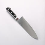 清助 VG10 33層大馬士革紋 三德刀 180mm 黑米卡塔（樹脂複合材料） 握把 - 清助刃物