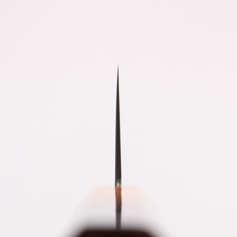 清助 VG10 大馬士革紋 三德刀 180mm 燒木漆塗 握把 - 清助刃物