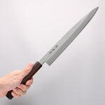 堺 孝行 七色 INOX 鉬鋼 柳刃 270mm ABS 樹脂（復古木紋）握把 - 清助刃物