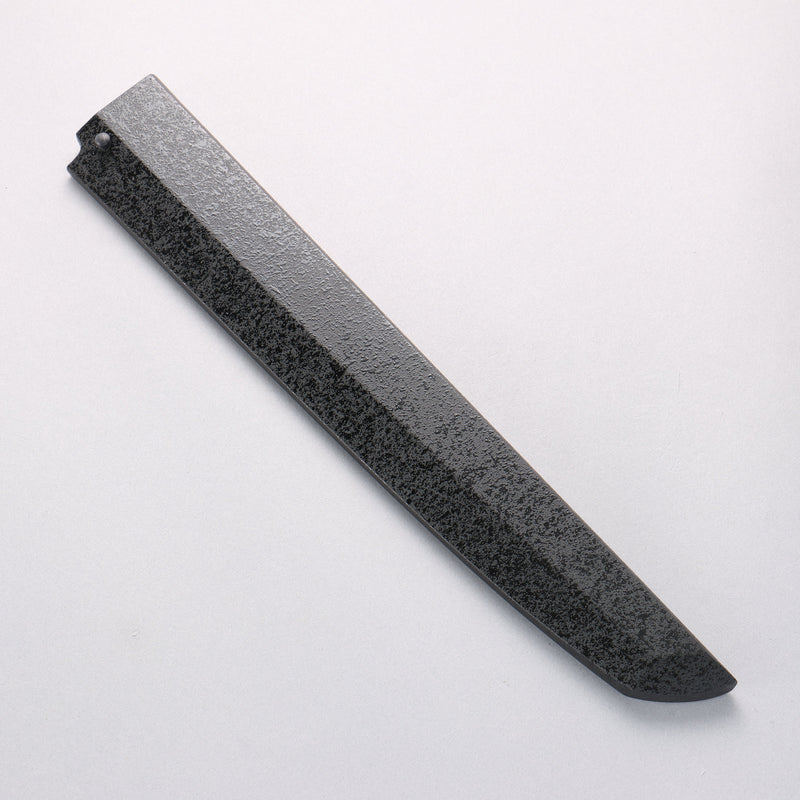 堺 孝行 銀龍 本燒 瑞典鋼 鏡面處理 先丸柳刃 300mm 穩定木 握把 附刀鞘 - 清助刃物