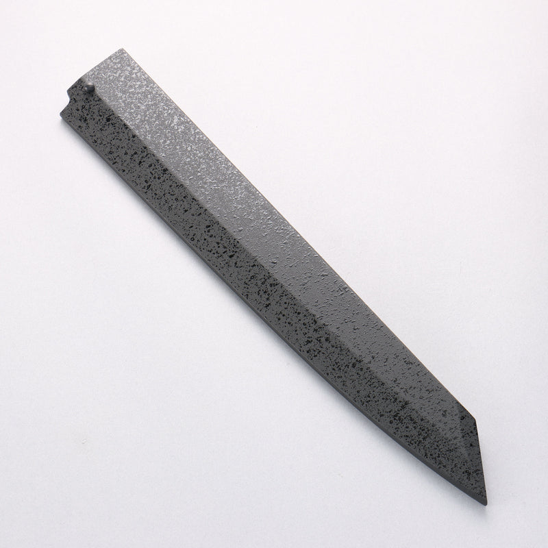 堺 孝行 銀龍 本燒 瑞典鋼 鏡面處理 劍型柳刃 300mm 雞翅木（兩側帶水牛環型設計）握把 附刀鞘 - 清助刃物