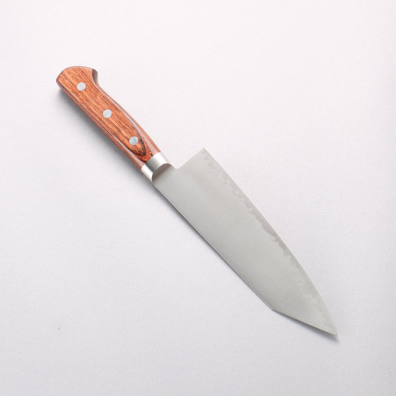寬丈 HAP40 切付三德刀 180mm 桃花心木 握把 - 清助刃物