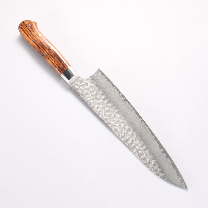堺 孝行 VG10 33層 大馬士革紋 牛刀 210mm 沙漠鐵木（杉原型） 握把