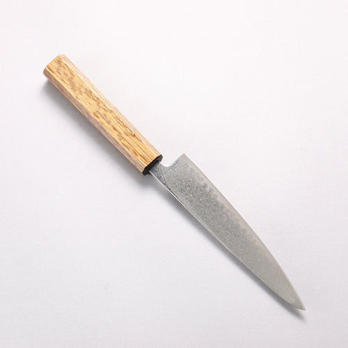 清助 VG10 打磨處理 多用途小刀 150mm 橡木 握把 - 清助刃物