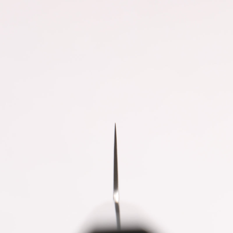 堺 孝行 青海波 Böhler SP 鋼 45層大馬士革紋 打磨處理 多用途小刀 150mm 黑合成木 握把 - 清助刃物