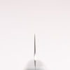 堺 孝行 青海波 Böhler SP 鋼 45層大馬士革紋 打磨處理 劍型多用途小刀 150mm 黑合成木 握把 - 清助刃物