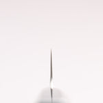 堺 孝行 青海波 Böhler SP 鋼 45層大馬士革紋 打磨處理 劍型多用途小刀 150mm 黑合成木 握把 - 清助刃物