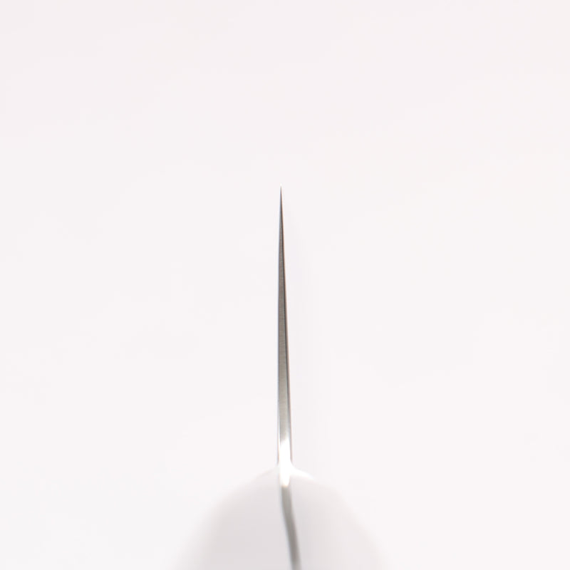 堺 孝行 青海波 Böhler SP 鋼 45層大馬士革紋 打磨處理 劍型三德刀 160mm 黑合成木 握把 - 清助刃物