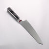 堺 孝行 青海波 Böhler SP 鋼 45層大馬士革紋 打磨處理 劍型牛刀 190mm 黑合成木 握把 - 清助刃物