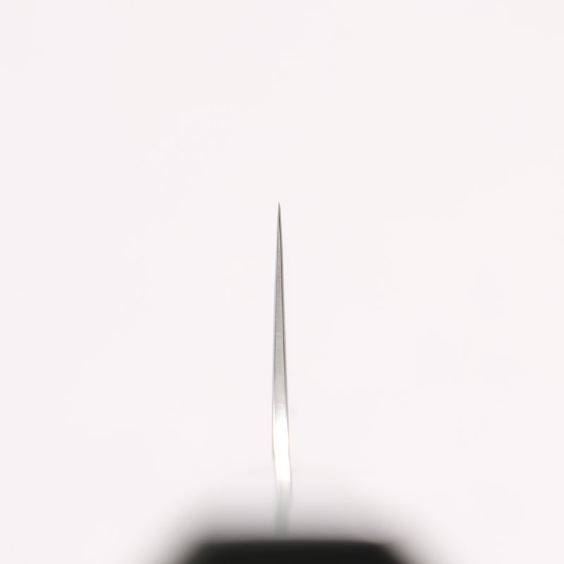堺 孝行 青海波 Böhler SP 鋼 45層大馬士革紋 打磨處理 劍型筋引 240mm 黑合成木 握把 - 清助刃物