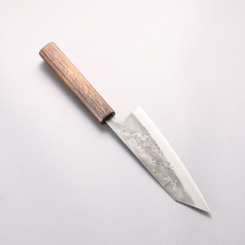 翁流 SLD 鋼 梨地 文化刀 170mm 橡木　（煤炭煙黑） 握把 