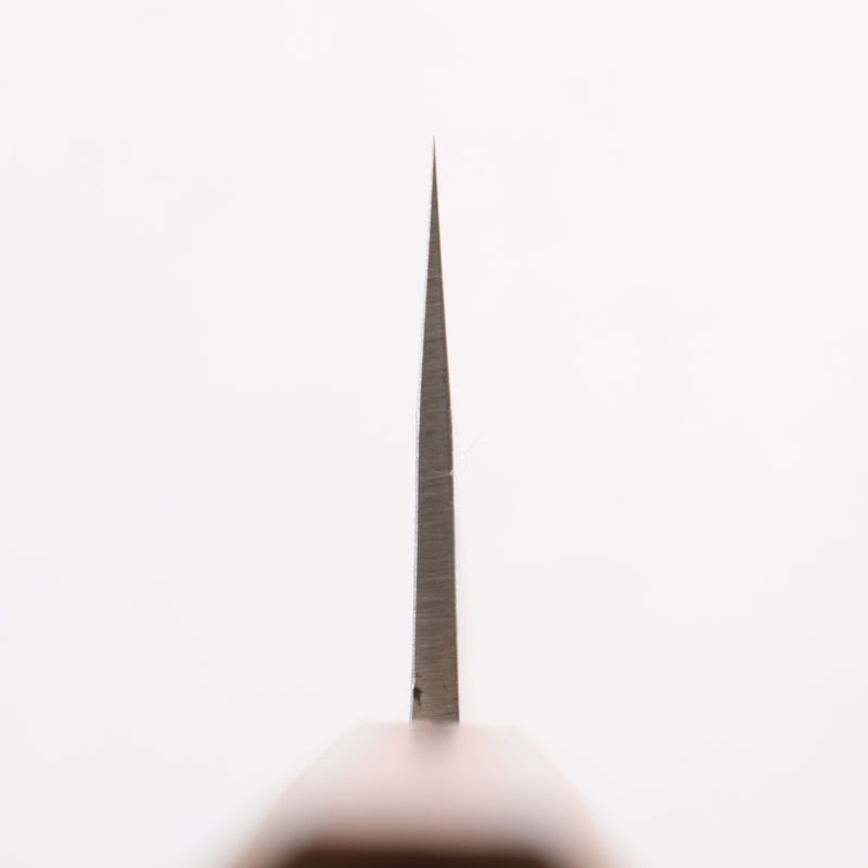 翁流 SLD 鋼 梨地 切付牛刀 200mm 橡木　（煤炭煙黑） 握把 